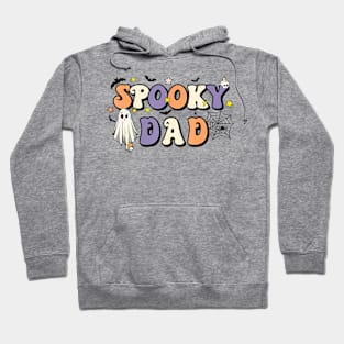 Spooky Dad Halloween Father Ghost Witchy Costume Hoodie